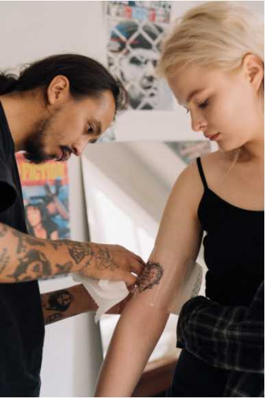 Plastic Wrap the Tattoo