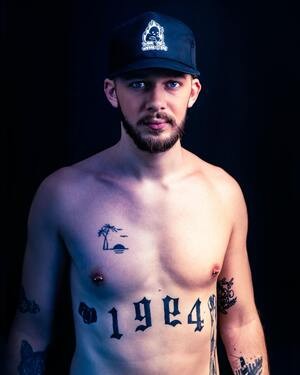 Number Tattoo - chest tattoos for men