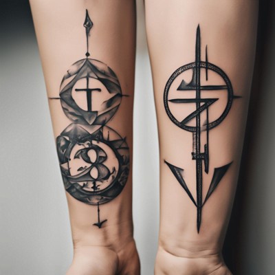 Congruent Tattoo - Best Matching Couple tattoos
