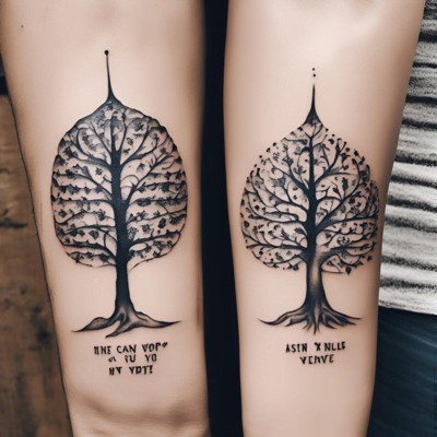Perfect Quotations Matching Couple tattoos