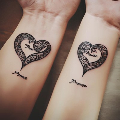The Promise Tattoo - Couple Matching Tattoo